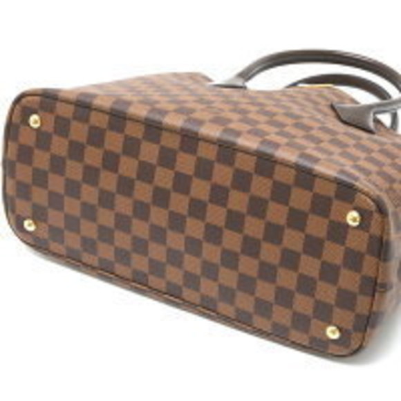 Louis Vuitton Kensington Hand Shoulder Bag Damier Ebene Leather Brown - Picture 5 of 7